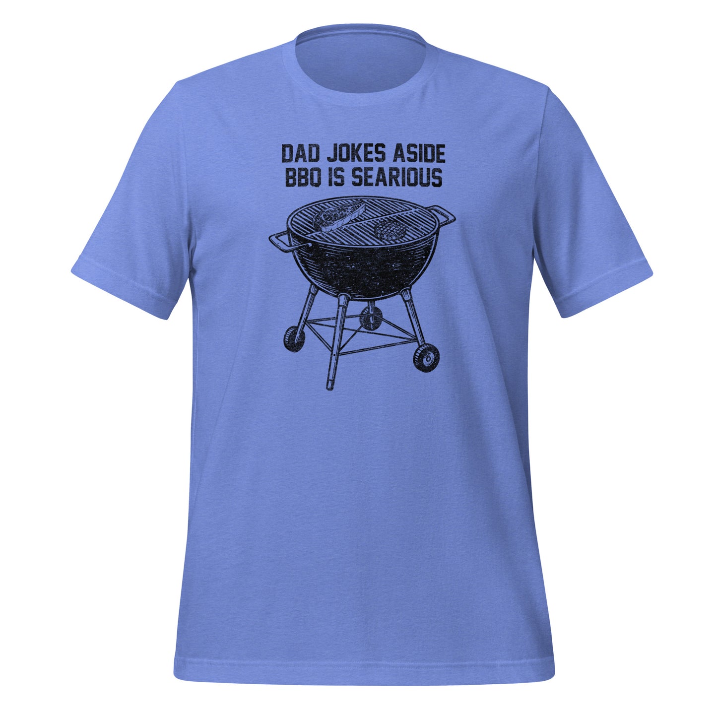 Dad Jokes Aside, BBQ is Searious Tee - Blurb Shirts