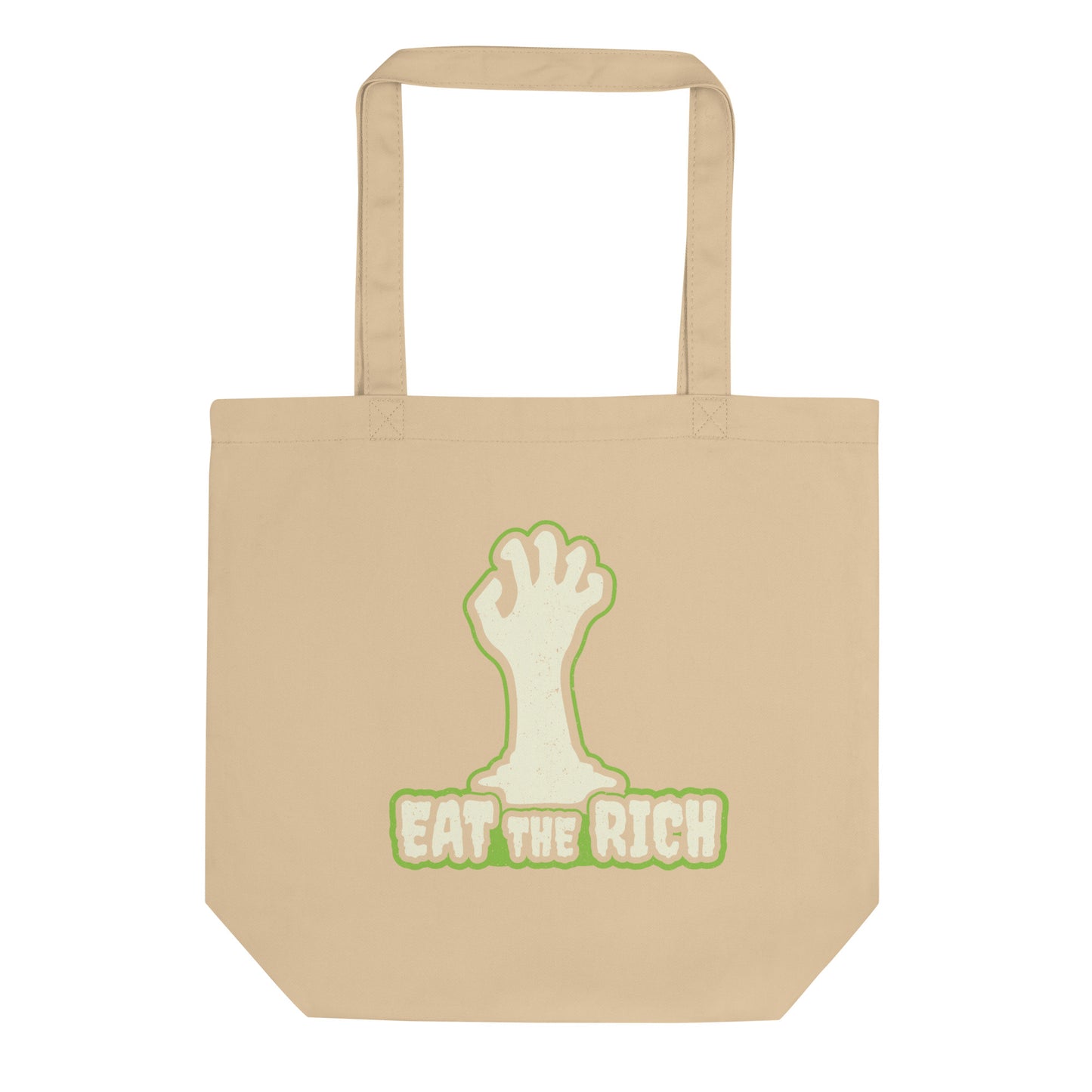 Eat The Rich Hand Tote Bag - Blurb Shirts