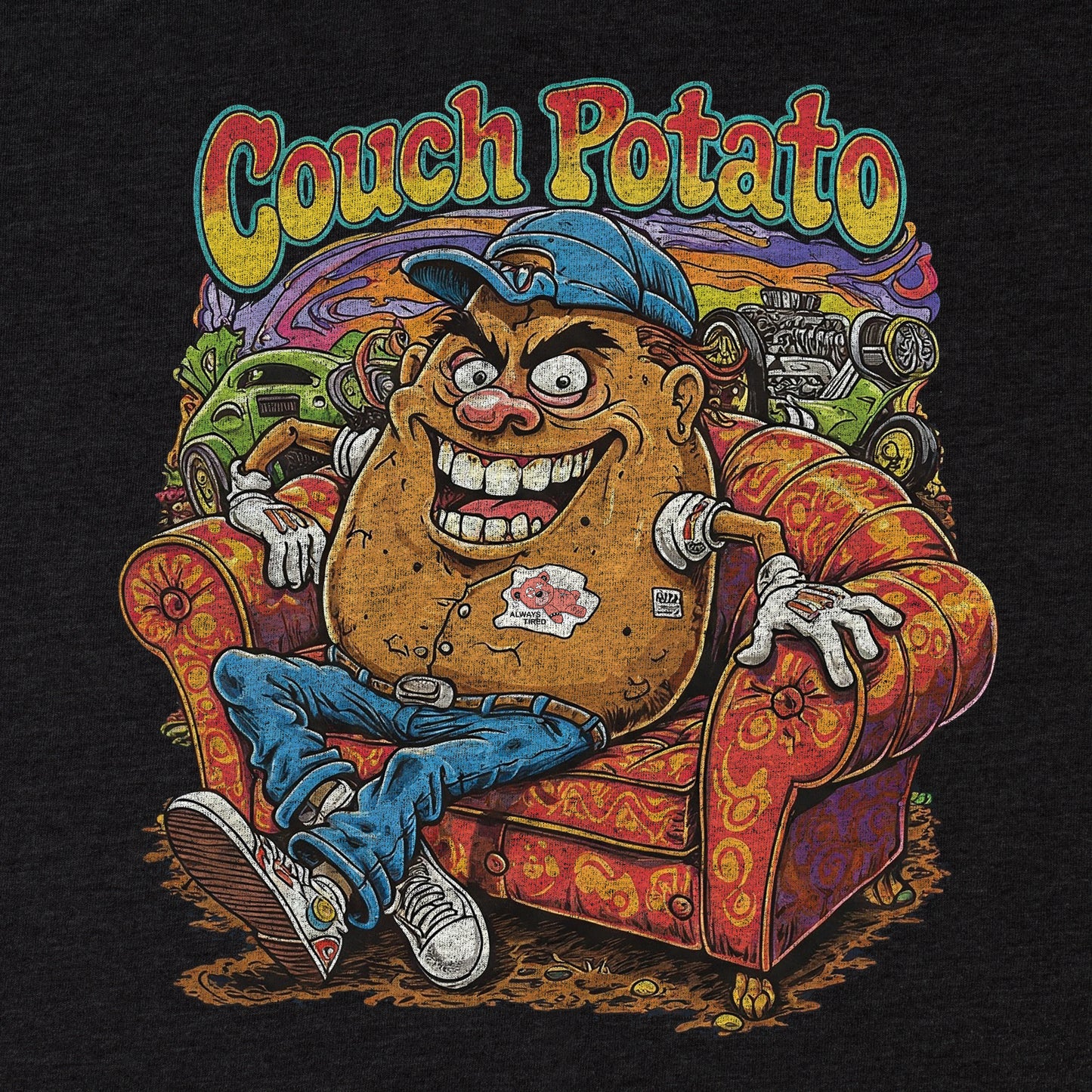 Couch Potato Tee - Blurb Shirts