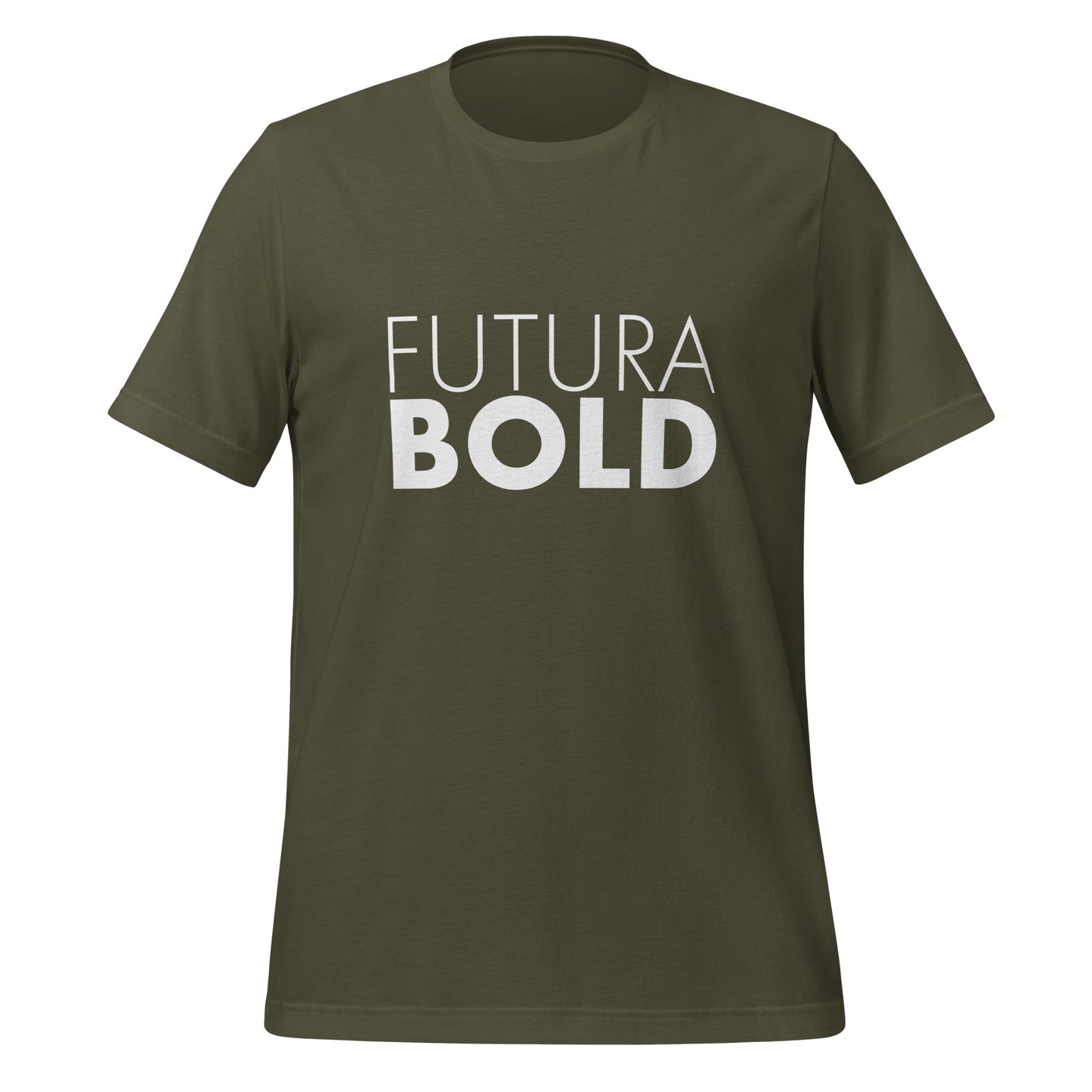 Futura Bold Tee - Blurb Shirts