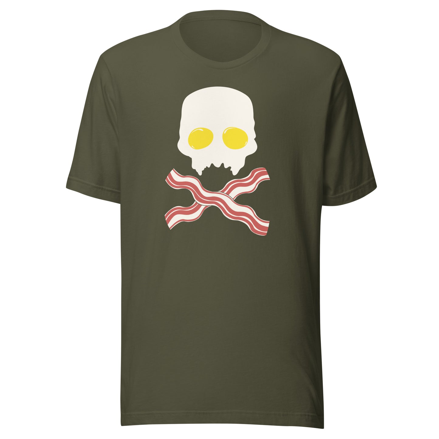 Breakfast Skull Tee - Blurb Shirts