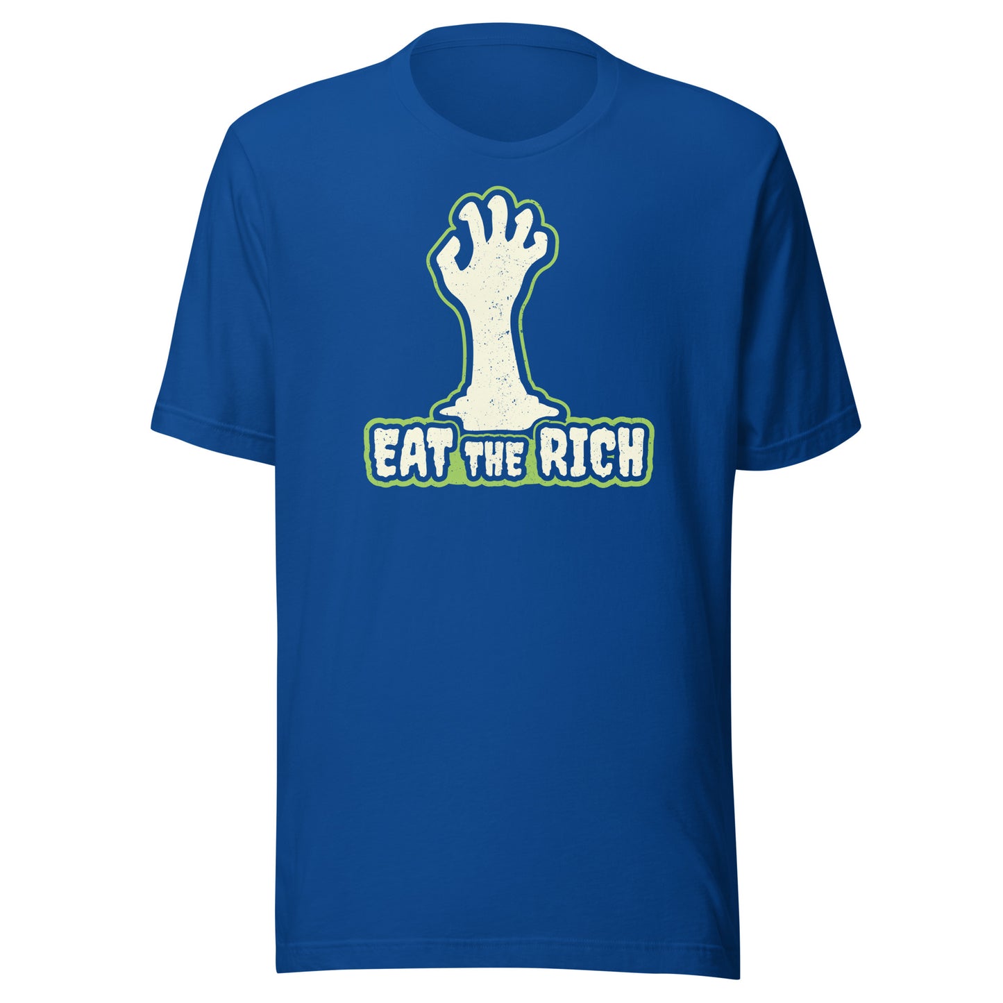 Eat The Rich Zombie Hand Tee - Blurb Shirts