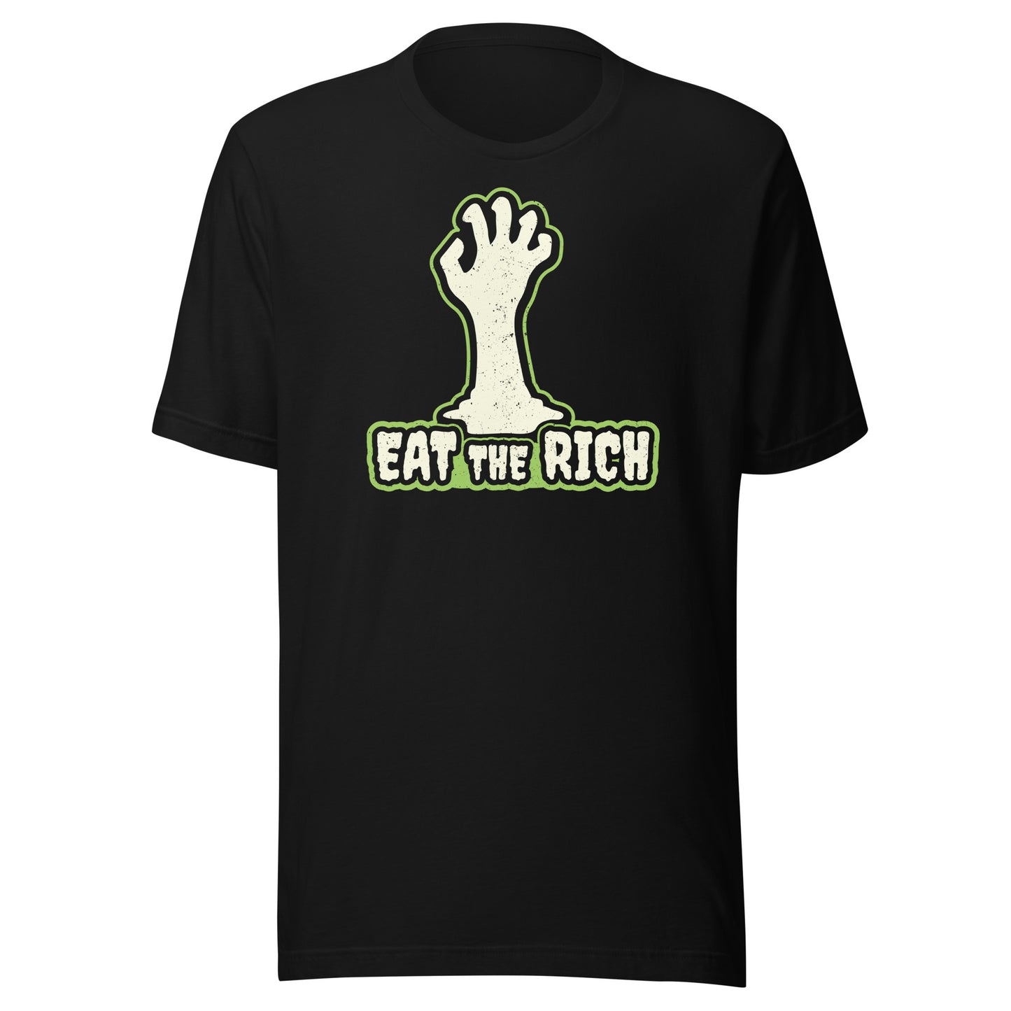 Eat The Rich Zombie Hand Tee - Blurb Shirts