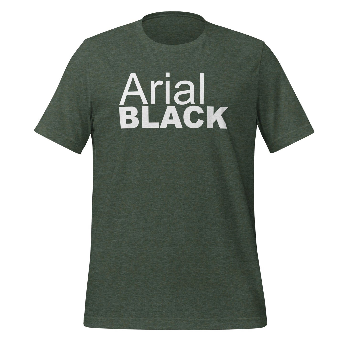 Arial Black Tee - Blurb Shirts