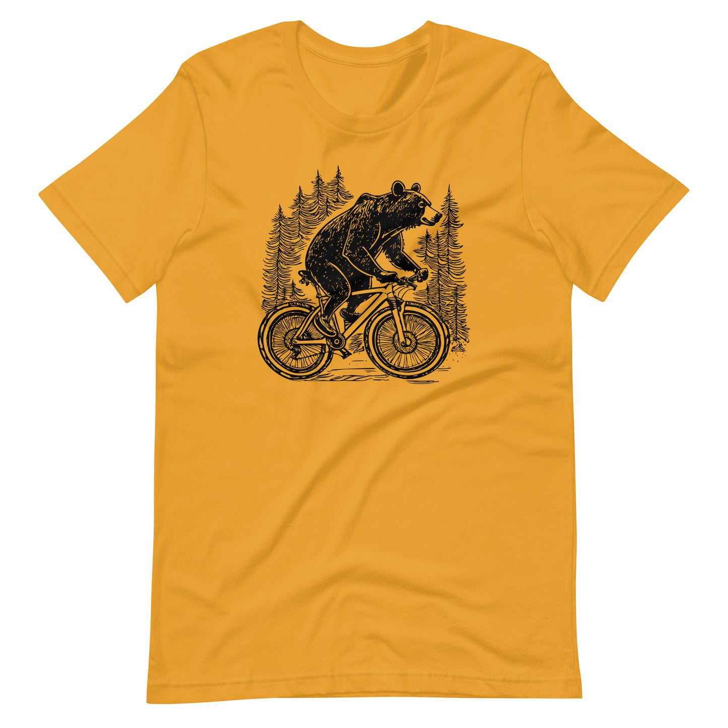 Mountain Bike Bear Tee - Blurb Shirts