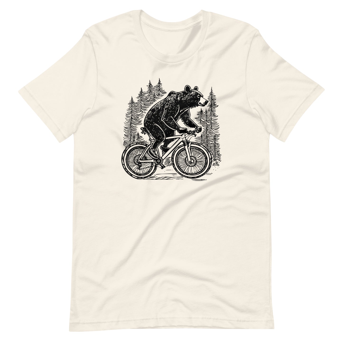 Mountain Bike Bear Tee - Blurb Shirts