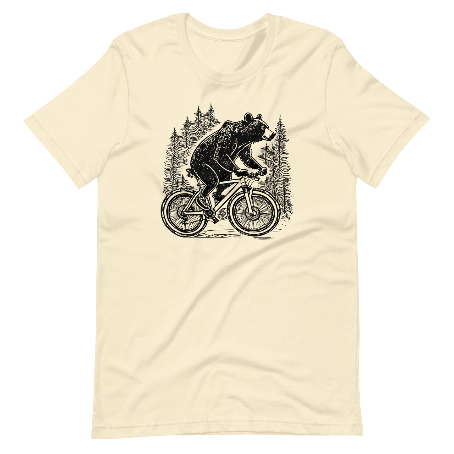 Mountain Bike Bear Tee - Blurb Shirts