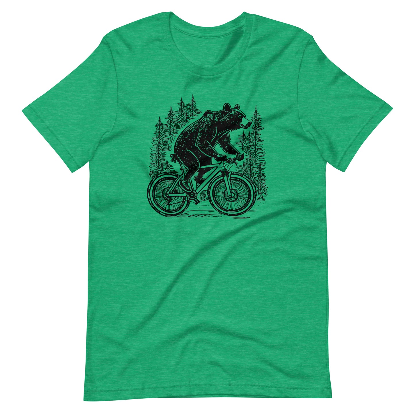 Mountain Bike Bear Tee - Blurb Shirts