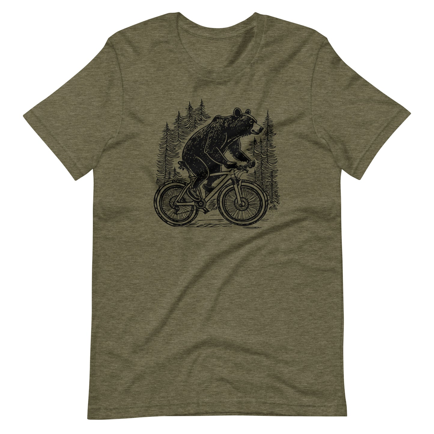 Mountain Bike Bear Tee - Blurb Shirts