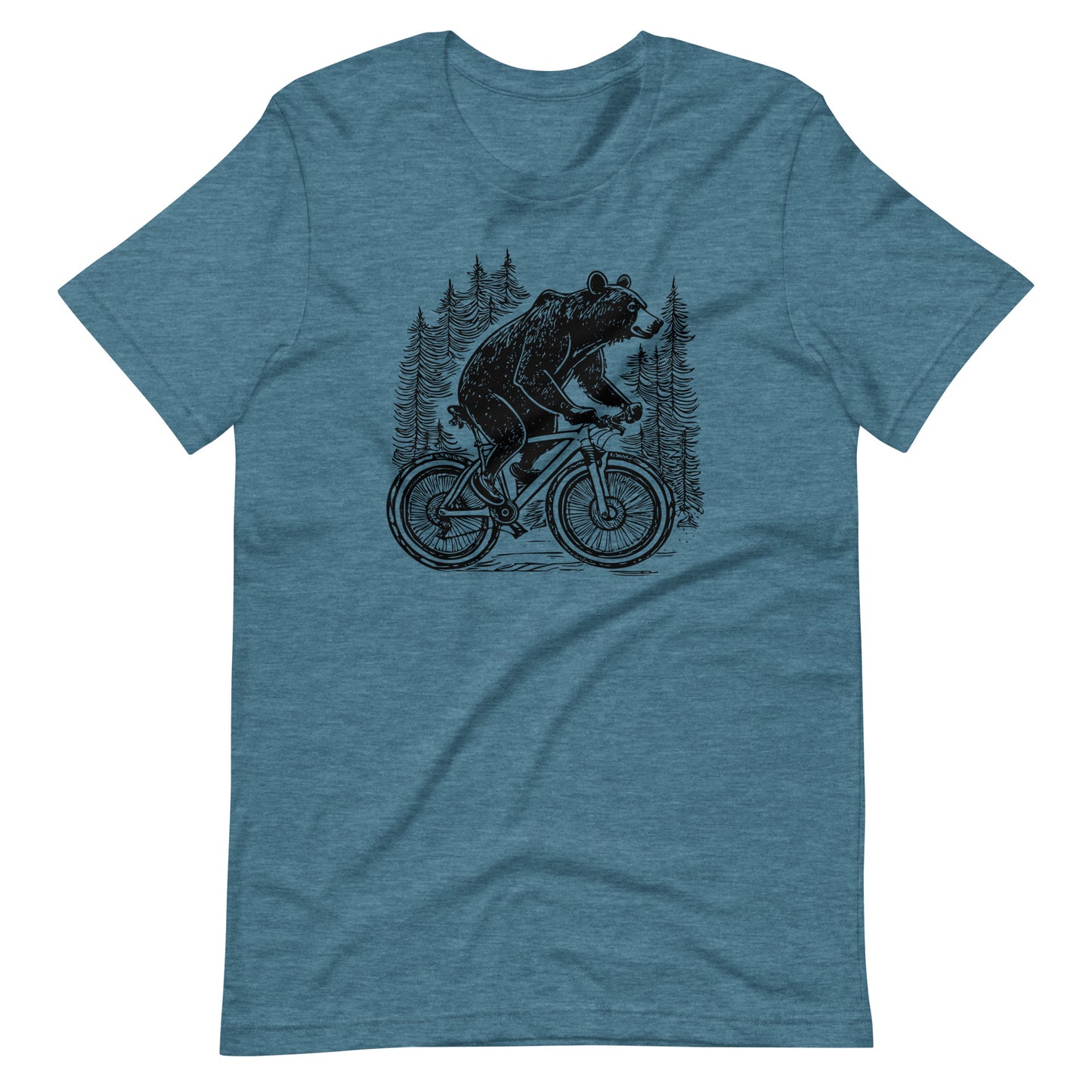Mountain Bike Bear Tee - Blurb Shirts