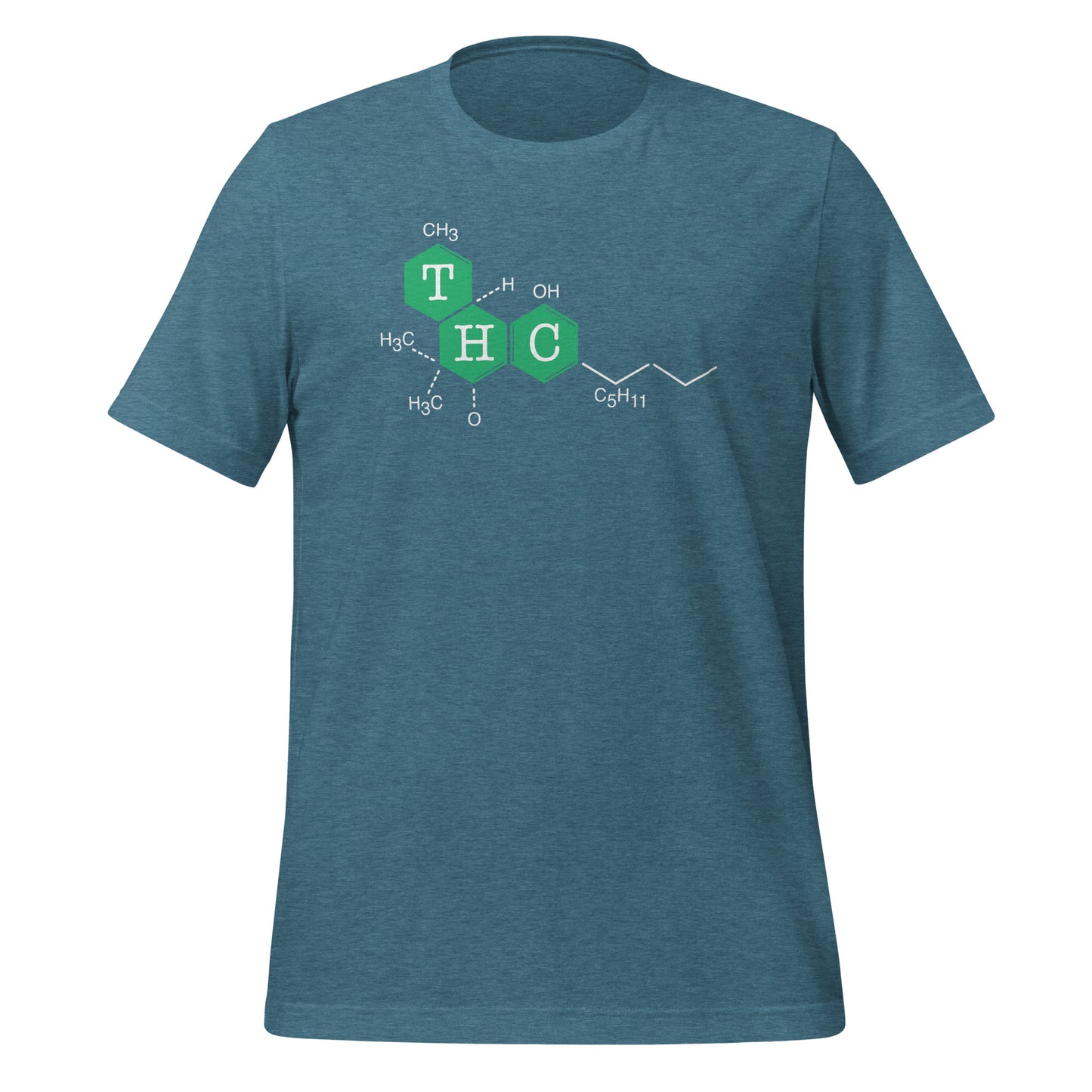 THC Molecule Tee - Blurb Shirts