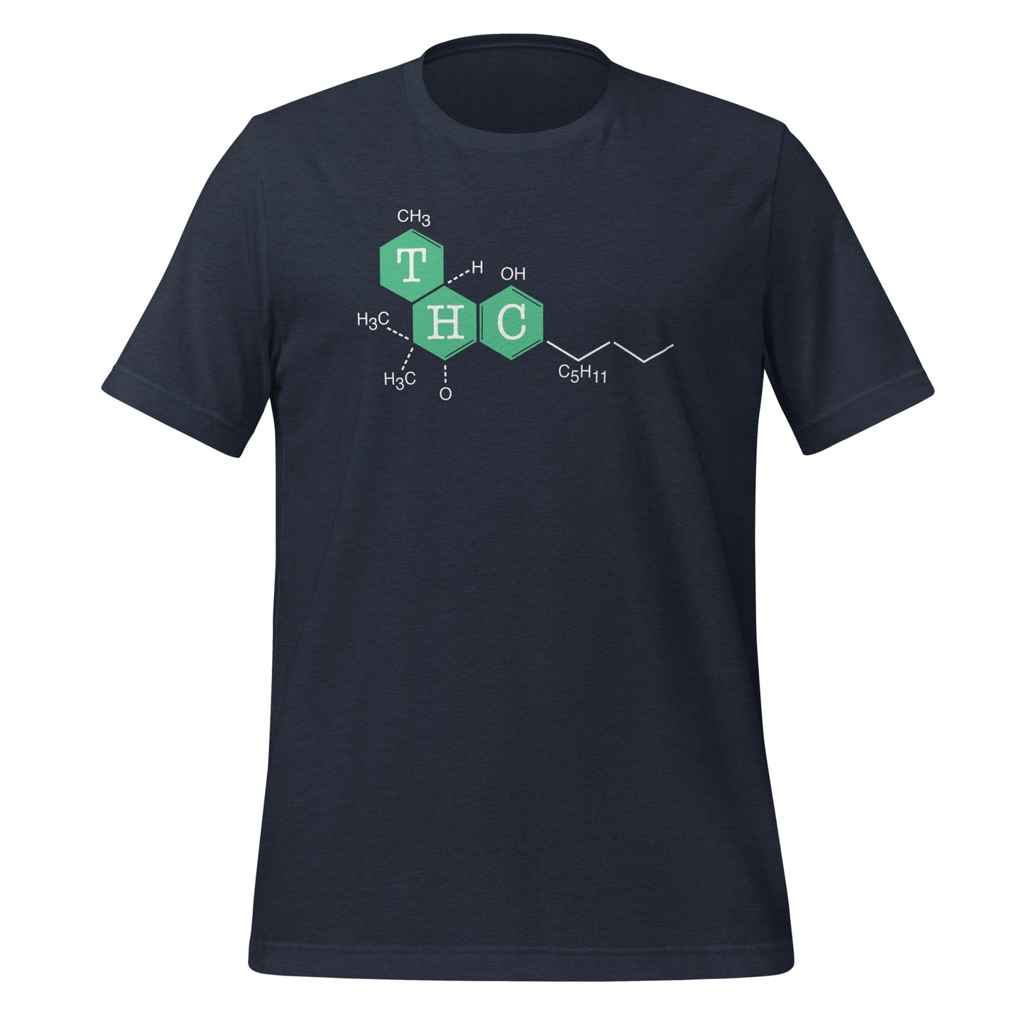 THC Molecule Tee - Blurb Shirts