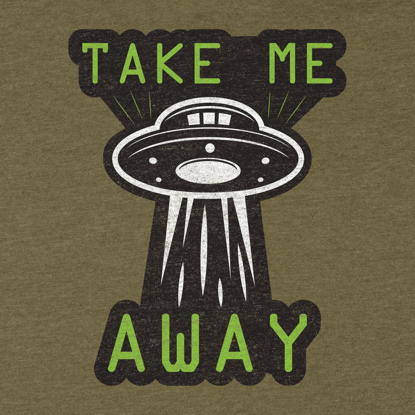 Take Me Away UFO Tee - Blurb Shirts