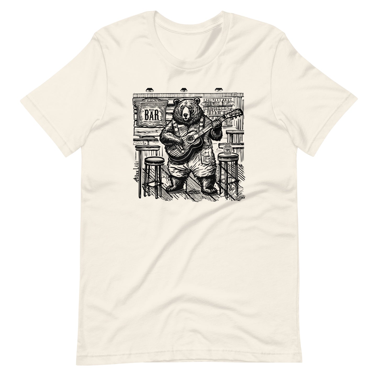 Guitar Bear Tee - Blurb Shirts