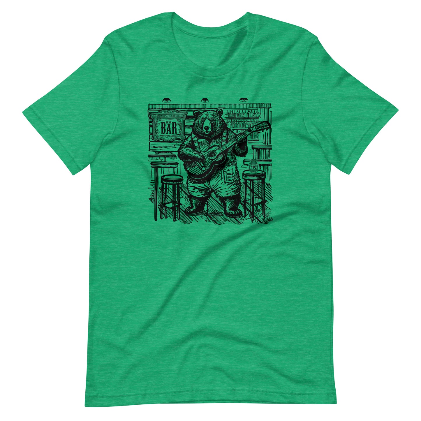 Guitar Bear Tee - Blurb Shirts