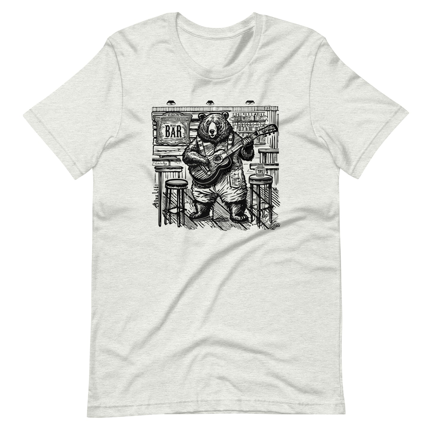 Guitar Bear Tee - Blurb Shirts