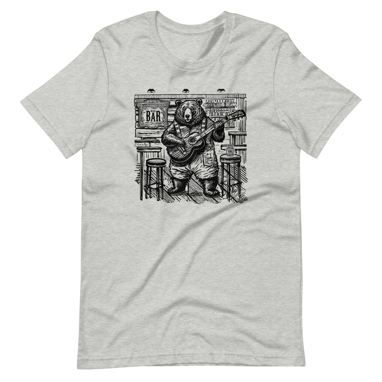 Guitar Bear Tee - Blurb Shirts