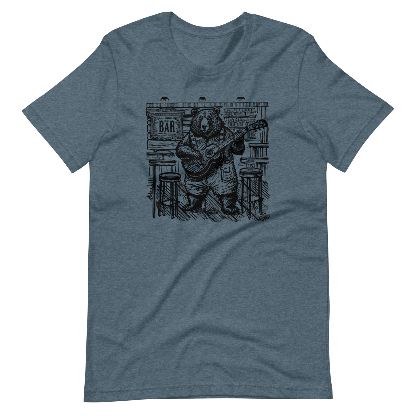 Guitar Bear Tee - Blurb Shirts