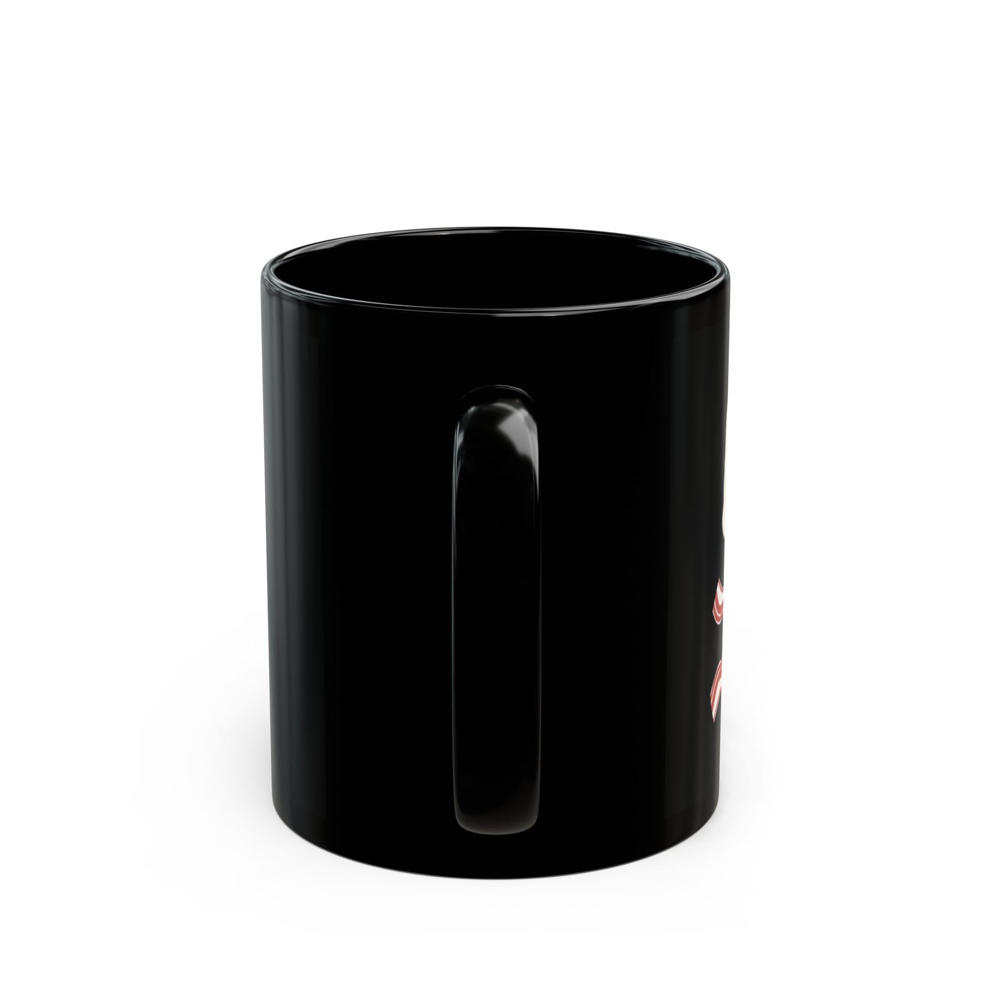 Breakfast Skull Black Coffee Mug - 11oz/15oz - Blurb Shirts
