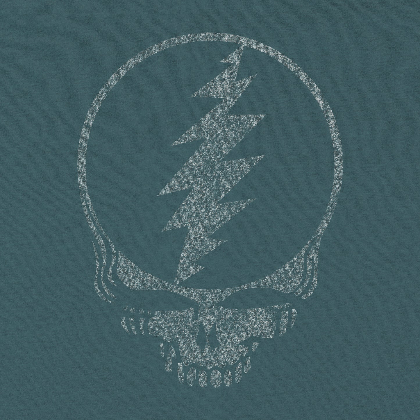 Steal Your Face Distressed Logo - Classic Jam Band Tees - Grateful Dead Graphic Shirt - Blurb Shirts