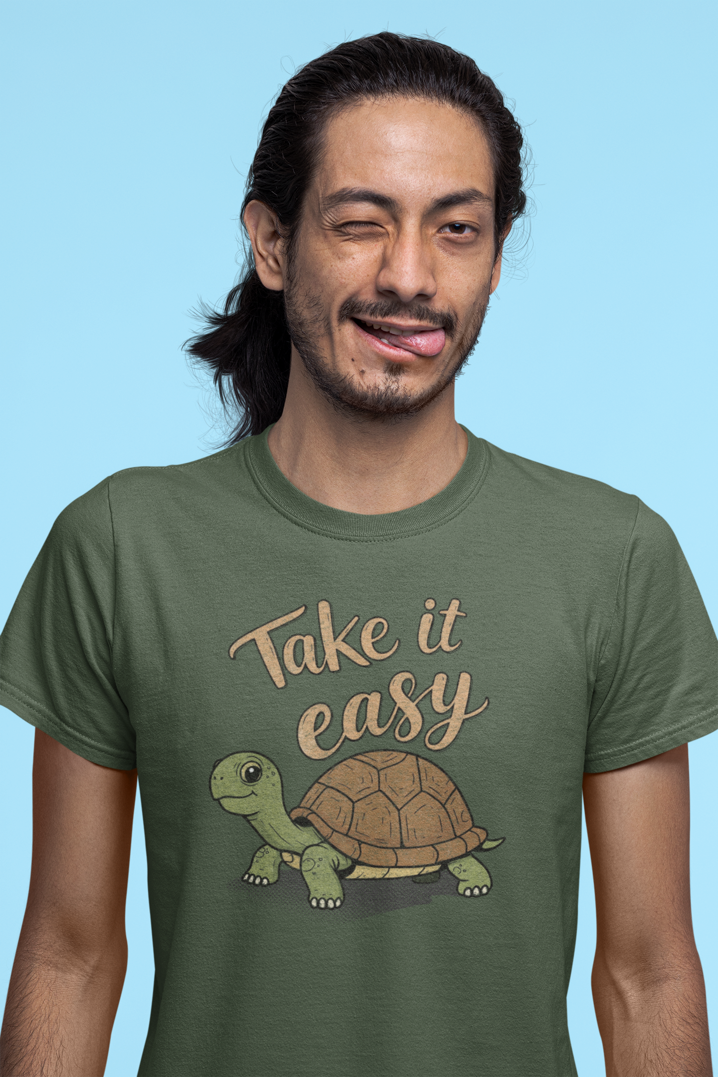 Take it Easy Turtle Tee - Blurb Shirts