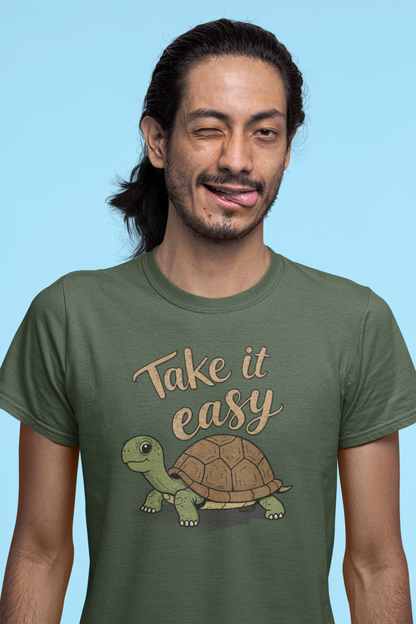 Take it Easy Turtle Tee - Blurb Shirts