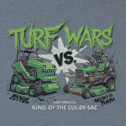 Turf Wars Tee - King of The Cul-De-Sac - Blurb Shirts