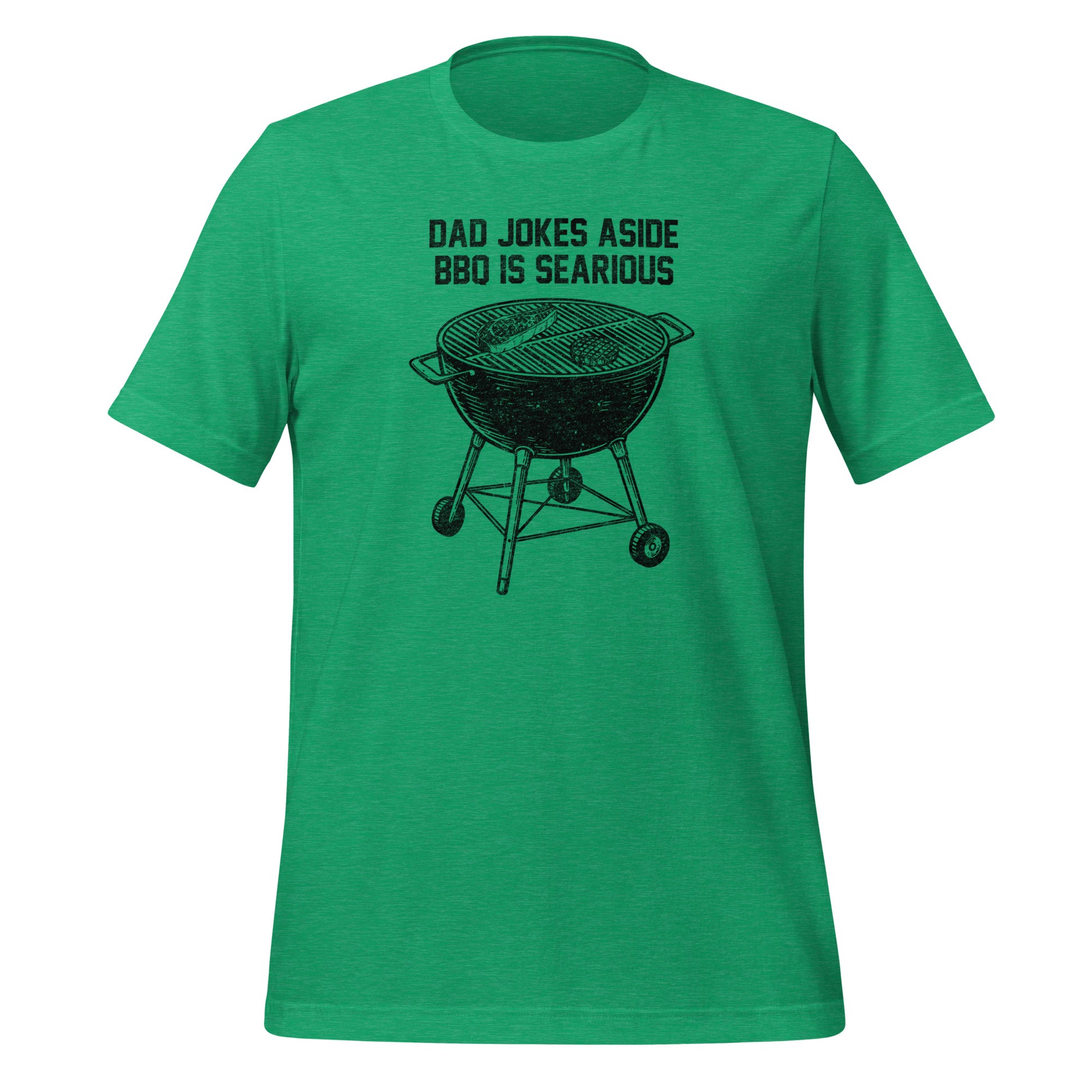 Dad Jokes Aside, BBQ is Searious Tee - Blurb Shirts