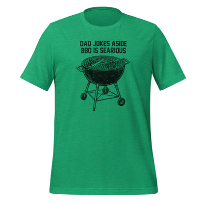 Dad Jokes Aside, BBQ is Searious Tee - Blurb Shirts