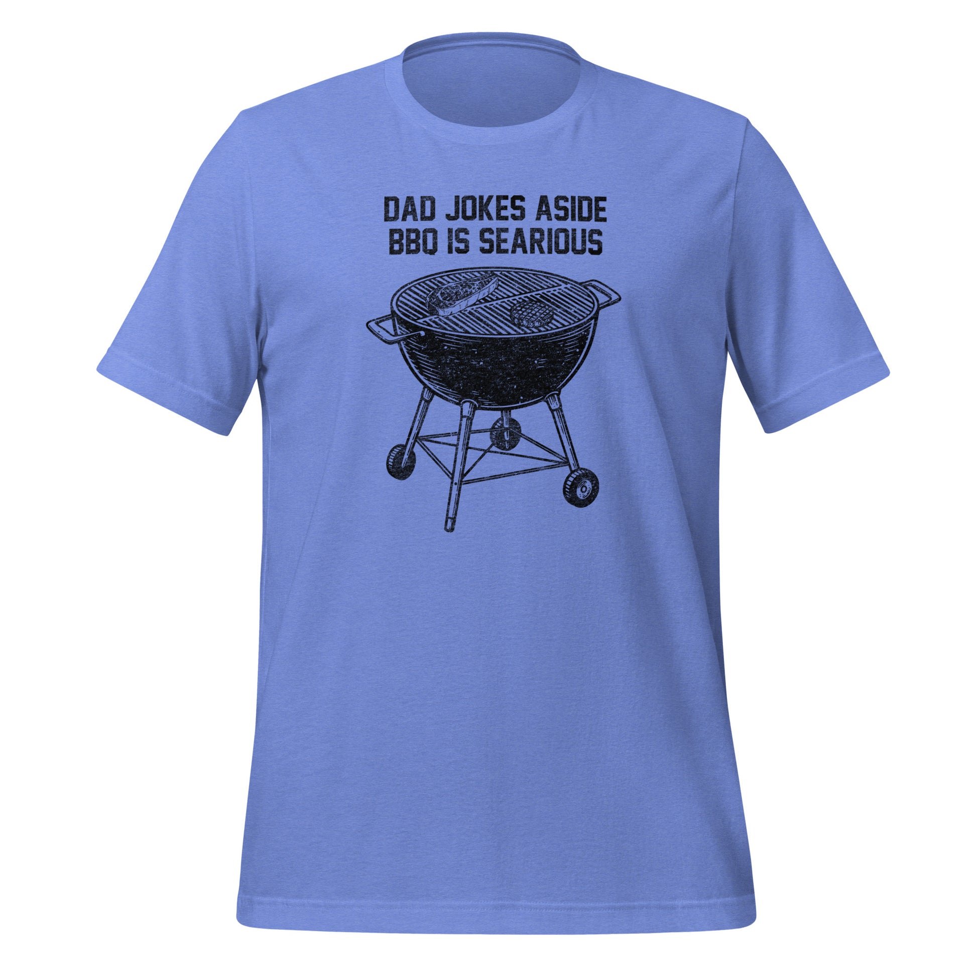 Dad Jokes Aside, BBQ is Searious Tee - Blurb Shirts