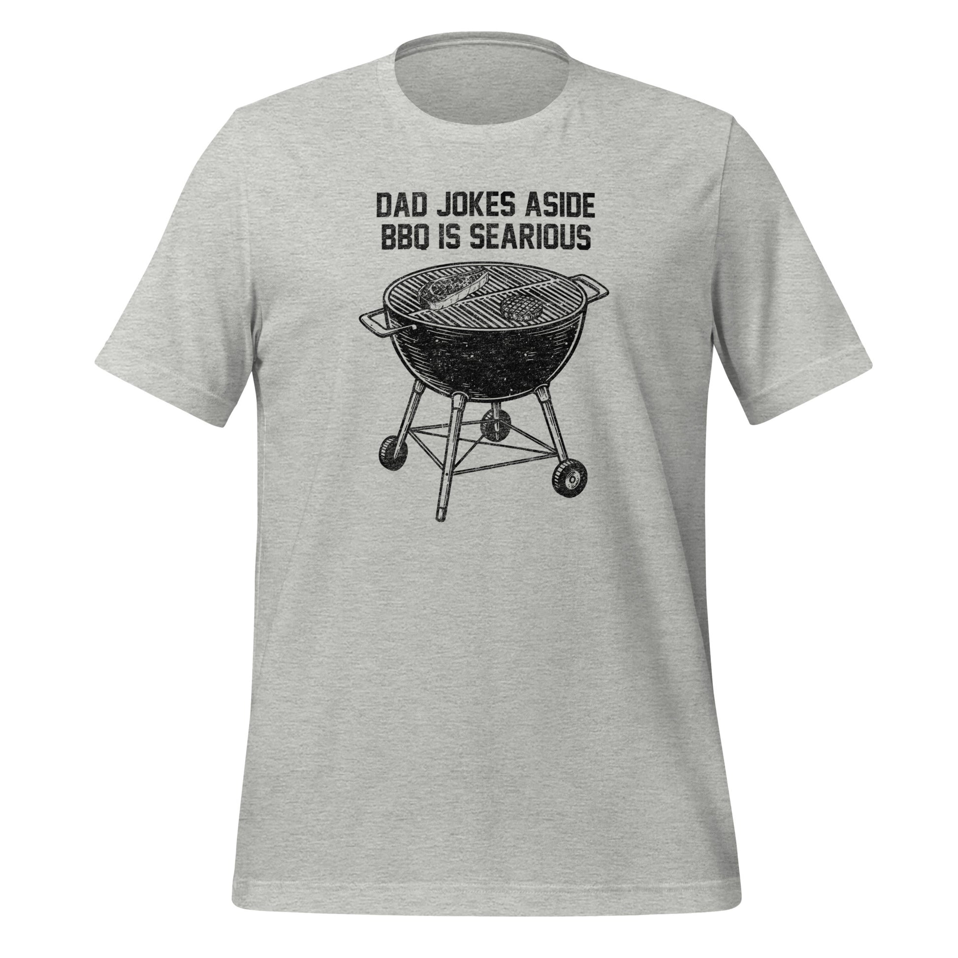 Dad Jokes Aside, BBQ is Searious Tee - Blurb Shirts