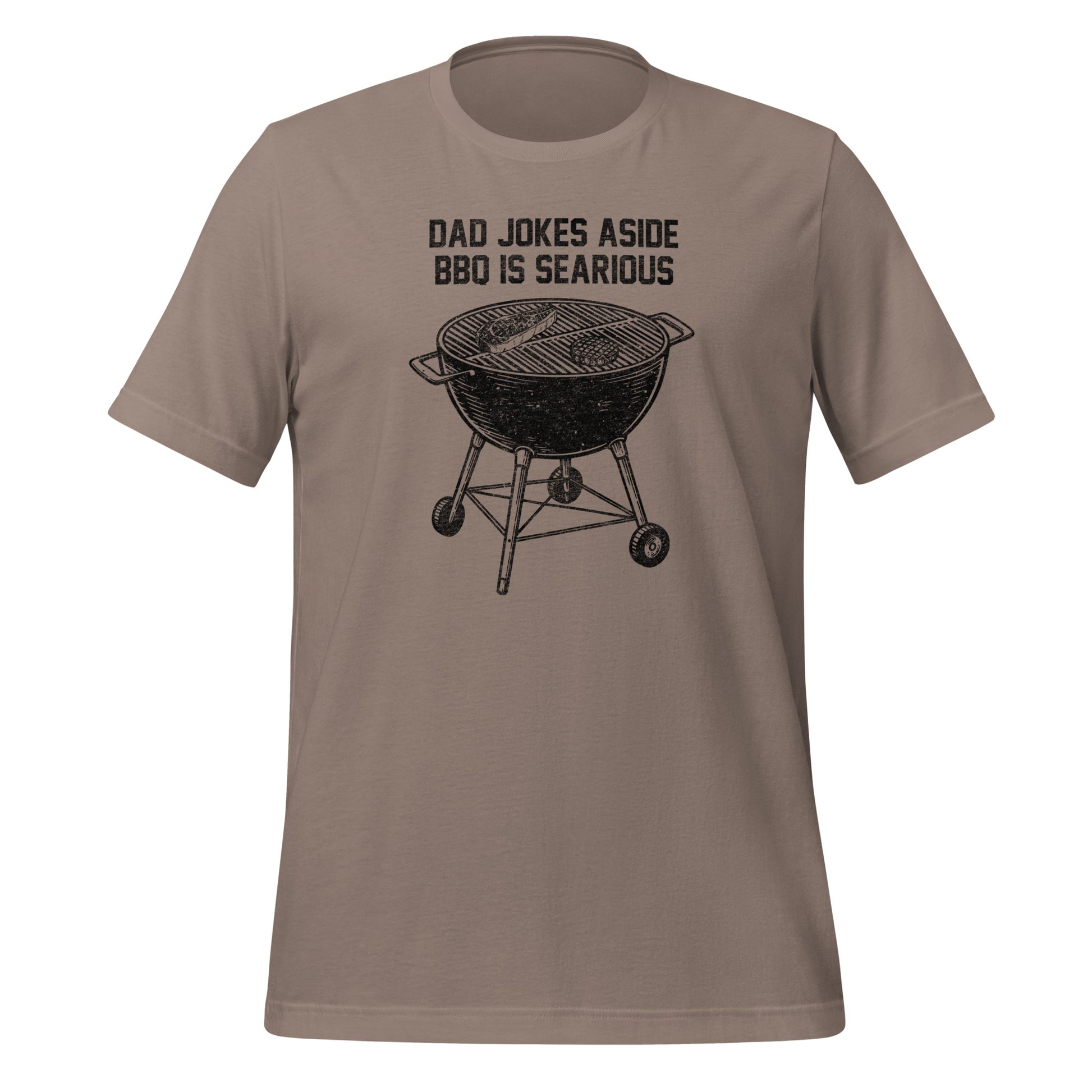 Dad Jokes Aside, BBQ is Searious Tee - Blurb Shirts