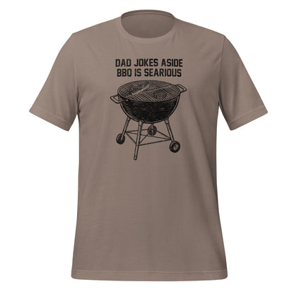 Dad Jokes Aside, BBQ is Searious Tee - Blurb Shirts