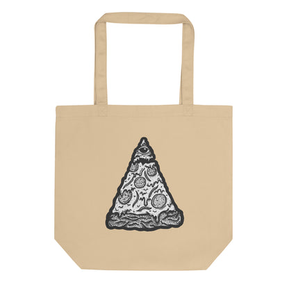 All Knowing Pizza Tote Bag - Blurb Shirts