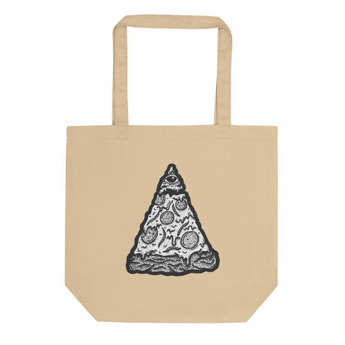 All Knowing Pizza Tote Bag - Blurb Shirts