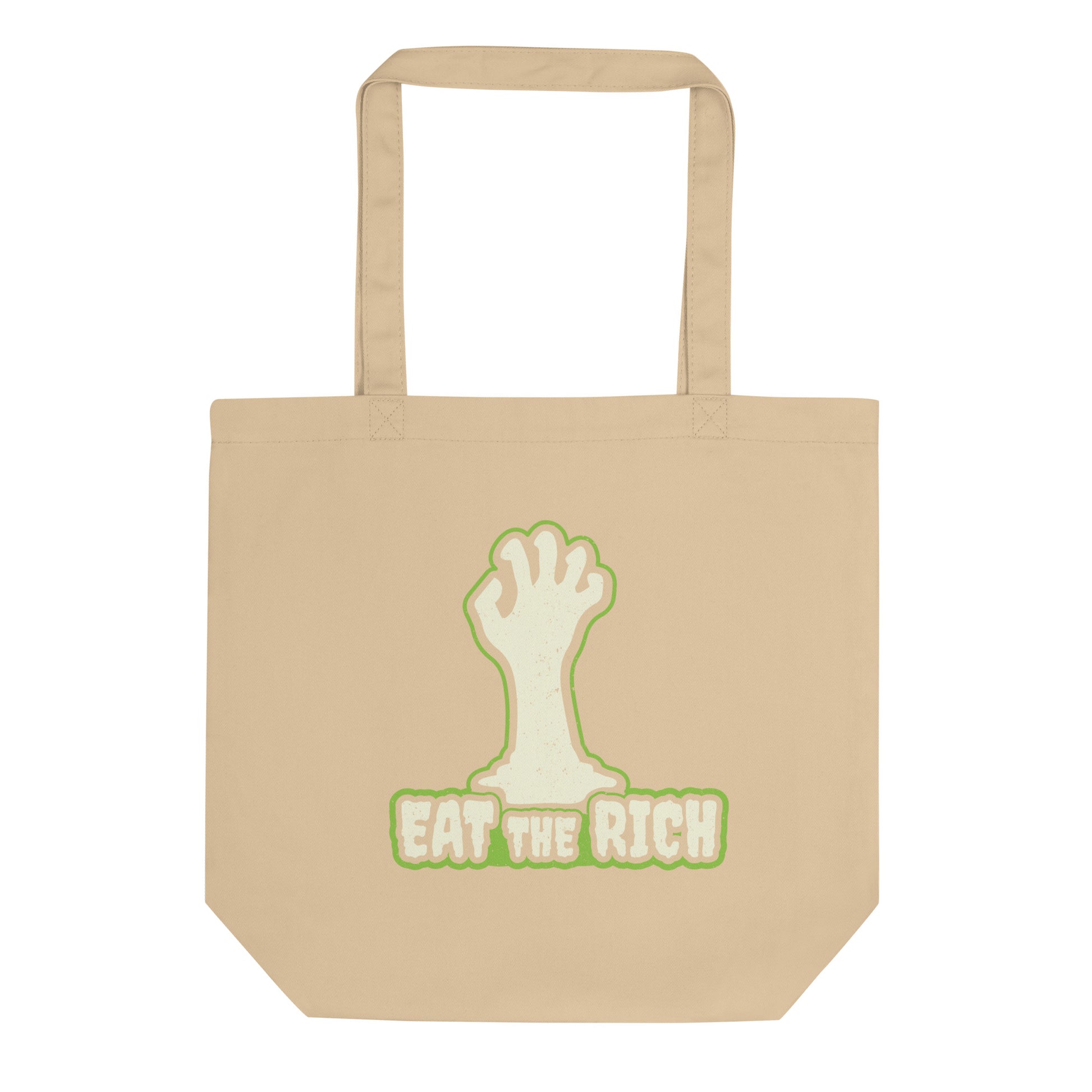 Eat The Rich Hand Tote Bag - Blurb Shirts