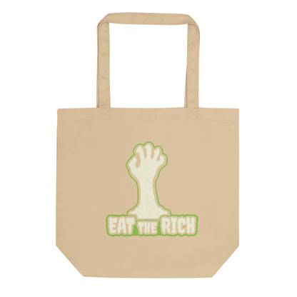 Eat The Rich Hand Tote Bag - Blurb Shirts
