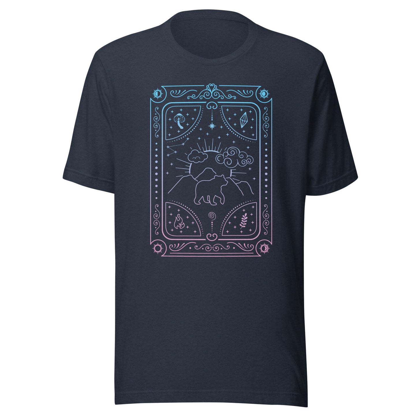 Bear Mountain Tarot Tee - Blurb Shirts