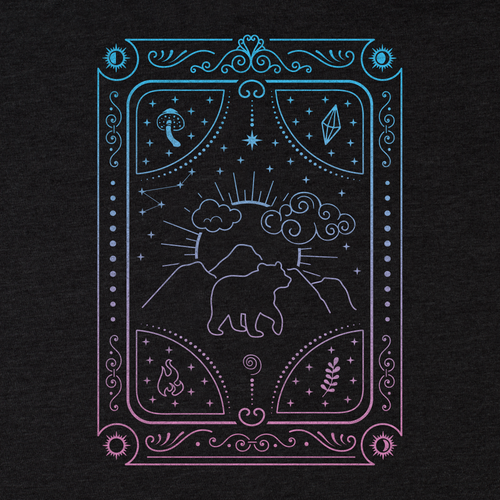 Bear Mountain Tarot Tee - Blurb Shirts