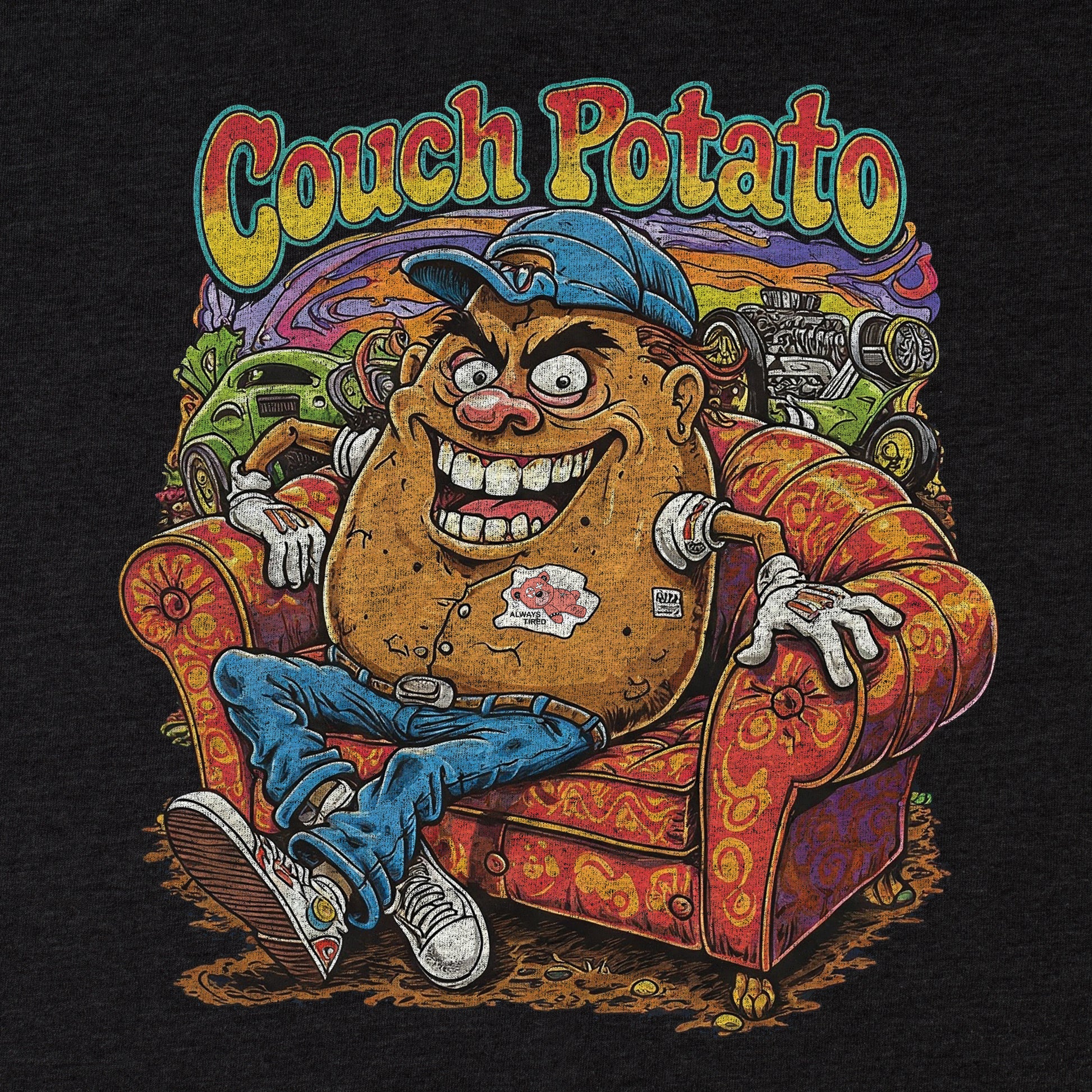 Couch Potato Tee - Blurb Shirts