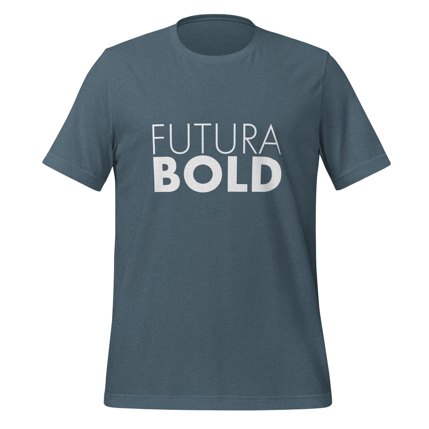 Futura Bold Tee - Blurb Shirts
