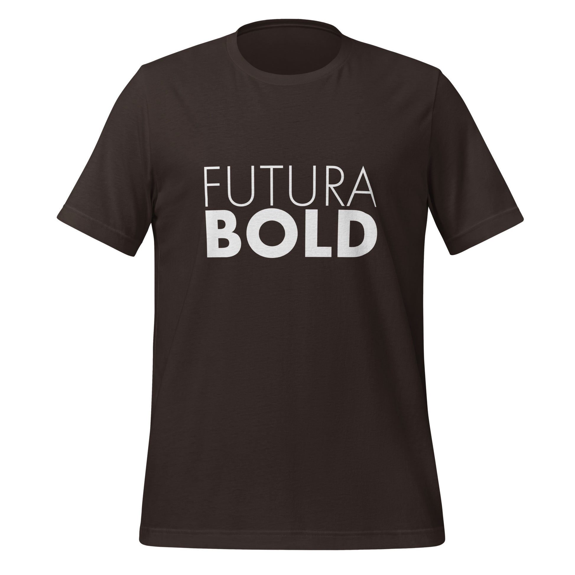 Futura Bold Tee - Blurb Shirts