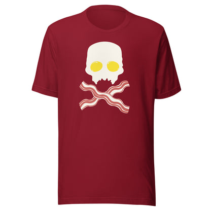 Breakfast Skull Tee - Blurb Shirts