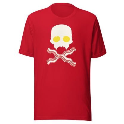 Breakfast Skull Tee - Blurb Shirts