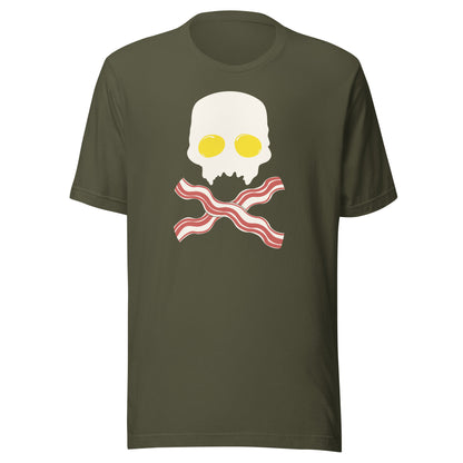 Breakfast Skull Tee - Blurb Shirts