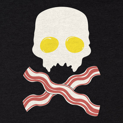 Breakfast Skull Tee - Blurb Shirts