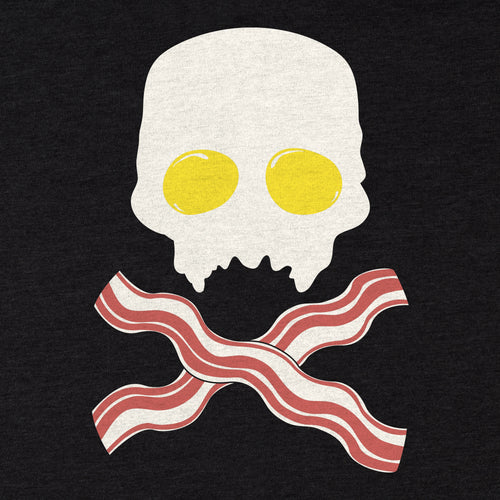 Breakfast Skull Tee - Blurb Shirts