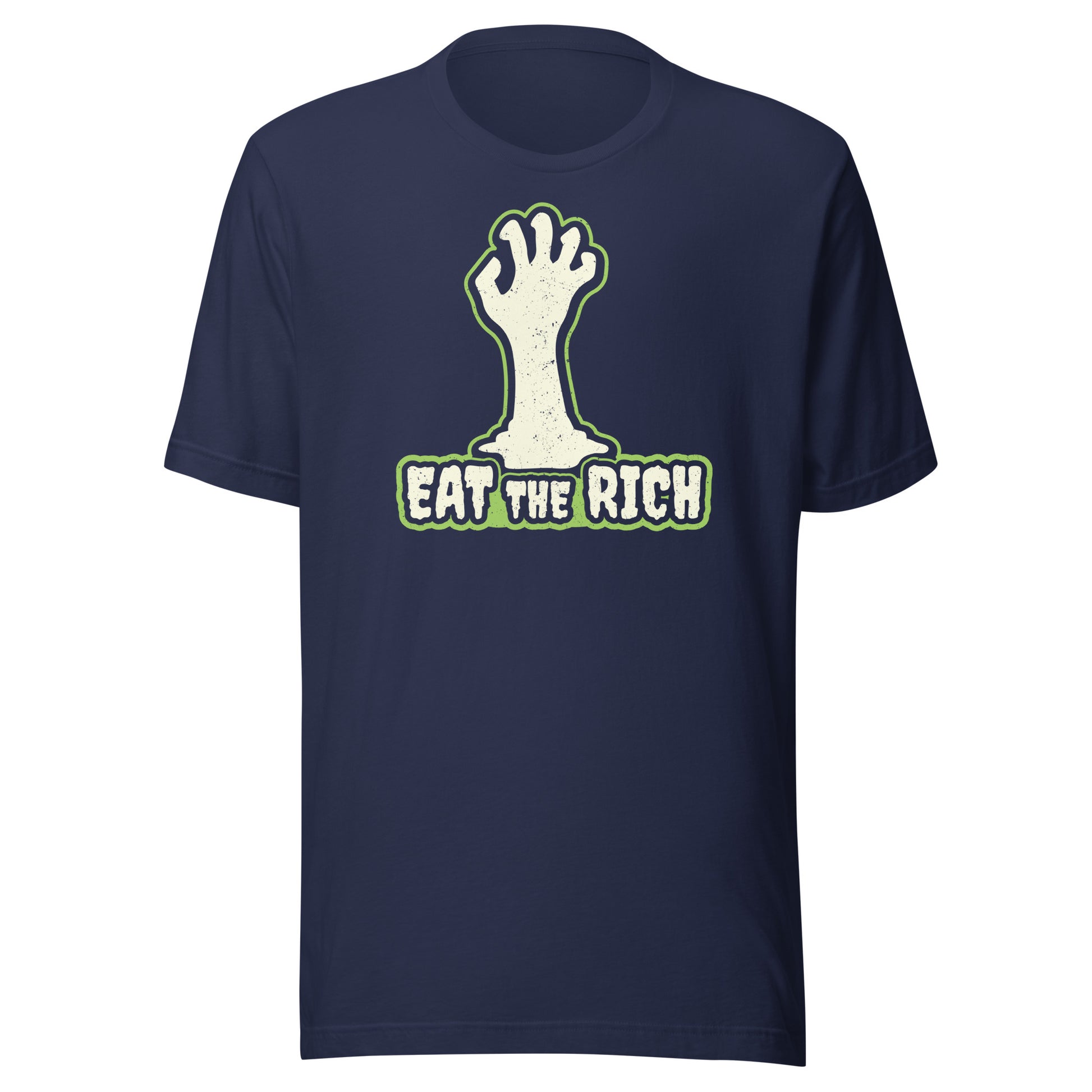 Eat The Rich Zombie Hand Tee - Blurb Shirts
