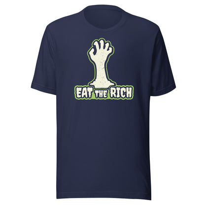 Eat The Rich Zombie Hand Tee - Blurb Shirts