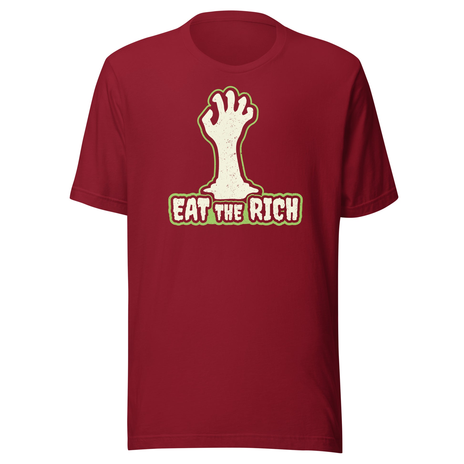 Eat The Rich Zombie Hand Tee - Blurb Shirts